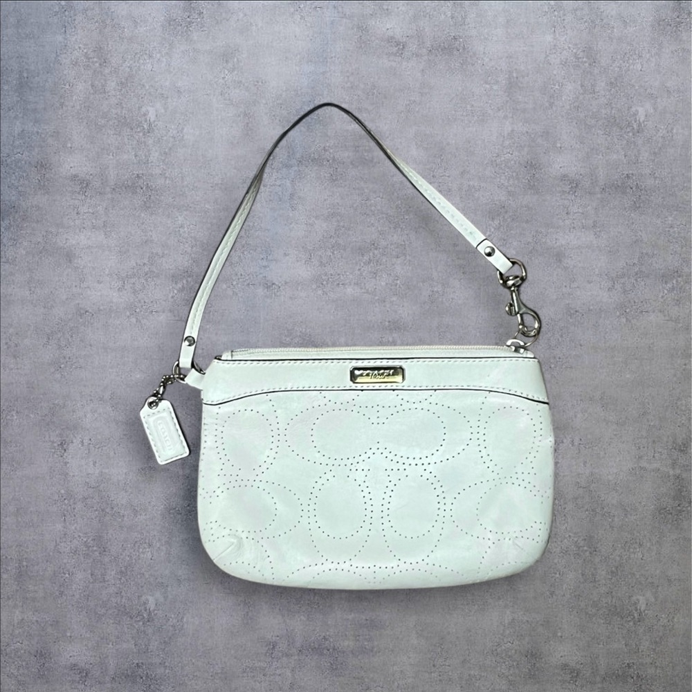White Coach Wristlet